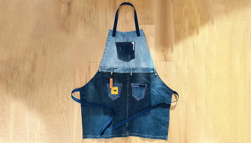 DIY Apron From Jeans: Making a Unique Denim Apron in 8 Steps