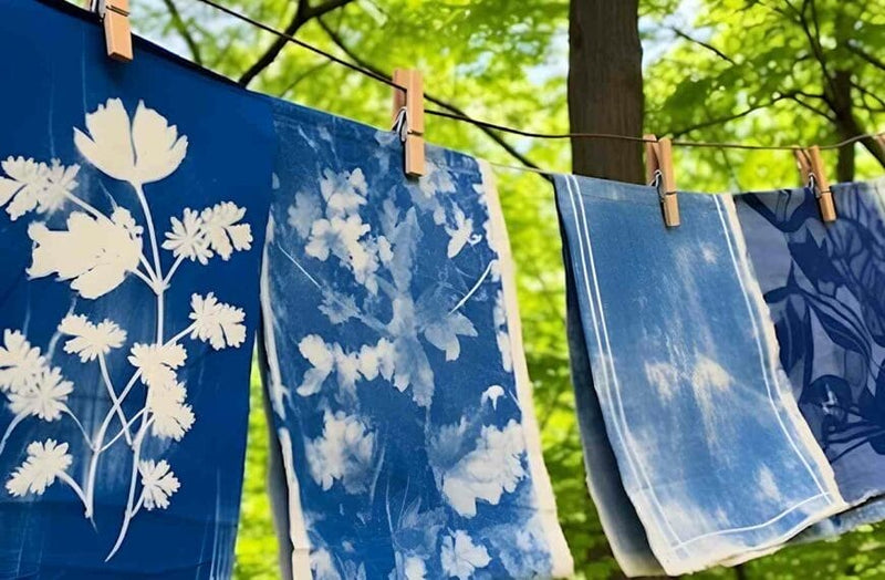 Cyanotype for Fabric: 7 Steps to Make Cyanotype Prints on Fabric Strikingly