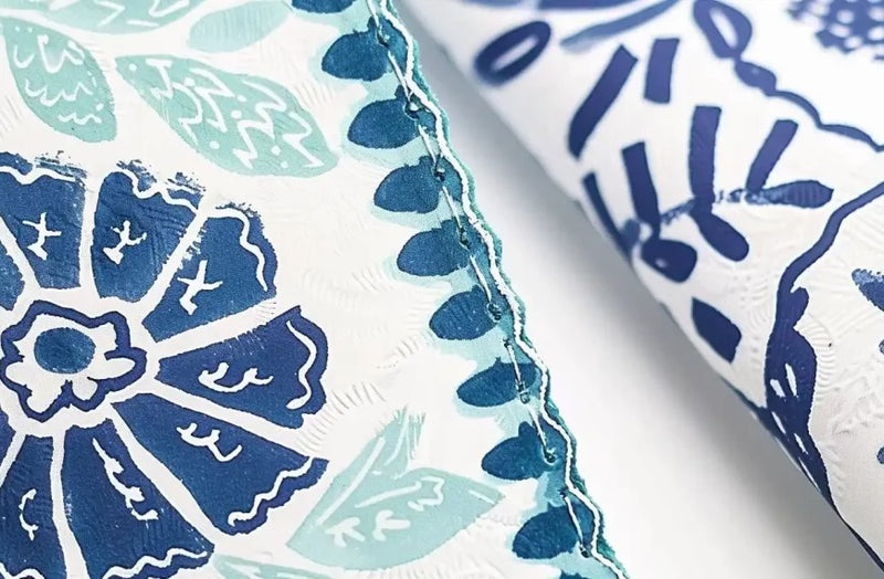 DIY Projects: How to Block Print on Fabric with 8 Simple Steps