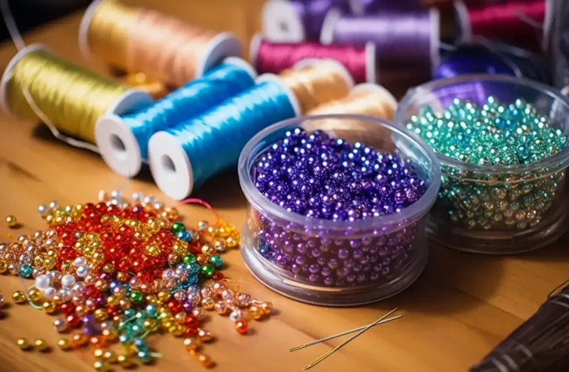 A Thorough Bead Embroidery Tutorial: How to Sew Beads onto Fabric