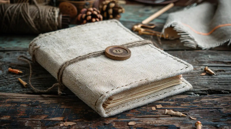 DIY Linen Book Cover: Stylish Fabric Book Covers for Your Books