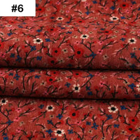 8WalesFloralCorduroyFabricBytheYard