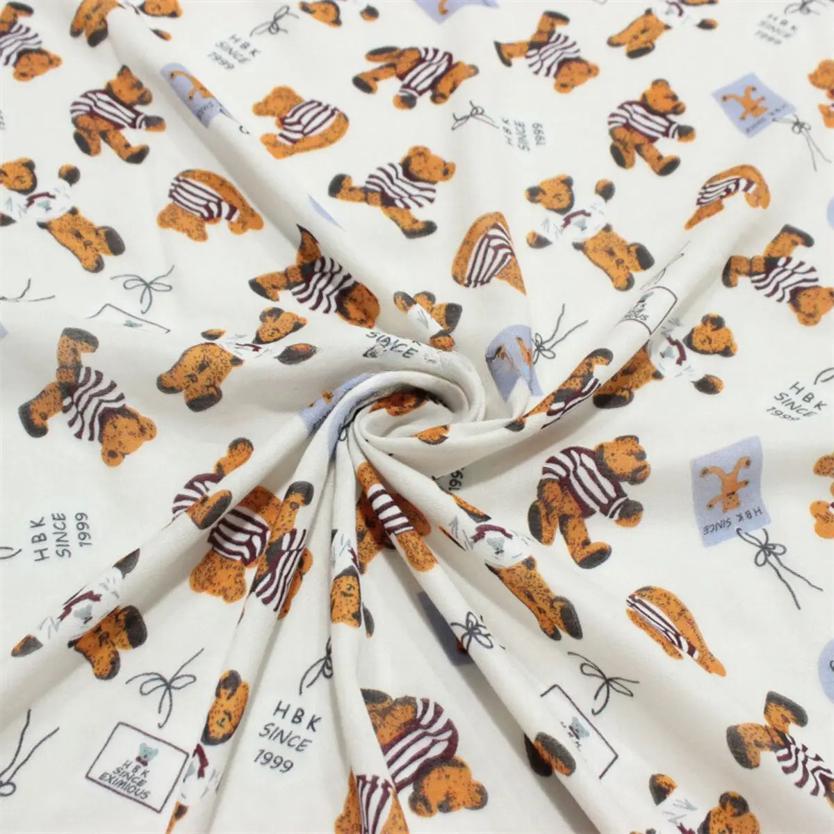 Animal Print Double Gauze Fabric By The Yard for blanket