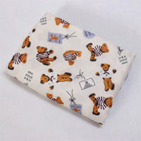 Animal Print Double Gauze Fabric By The Yard for blanket