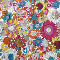 ColorfulSunflowerFabricBytheYard