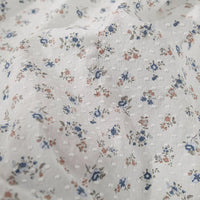 FloralPrintCottonSwissDotFabricByTheYard