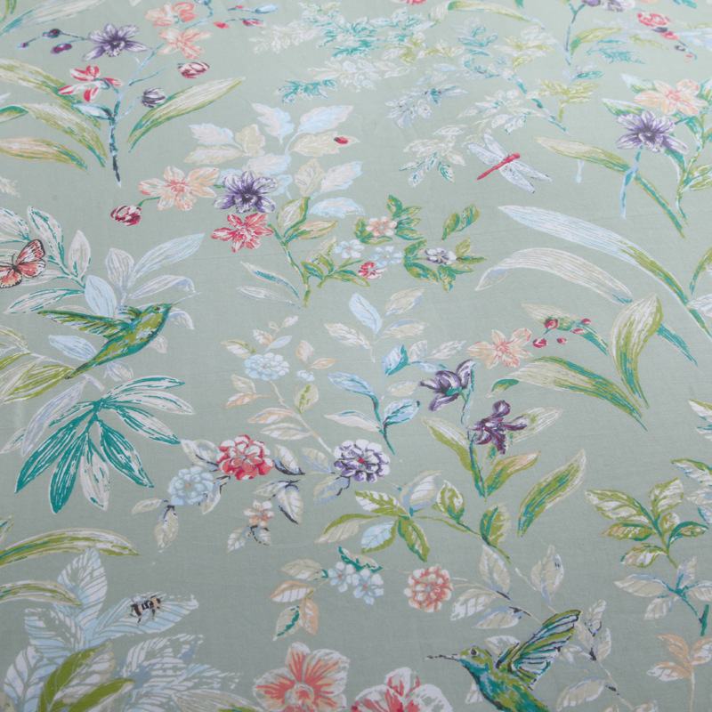 FlowerBirdBeddingFabricBytheYard