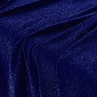 Glitter Velvet Fabric By the Yard|Sparkle Shimmer Velvet Material|Soft Sliver Polyester Velvet Cloth|DIY Gown Dresses Sewing Craft Fabric