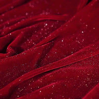 Glitter Velvet Fabric