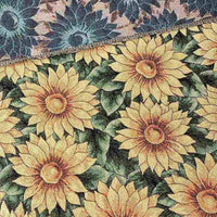 RetroSunflowerFabricBytheYard