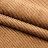 Cotton 8 Wales Solid Color Corduroy Fabric By the Yard-Longan Craft