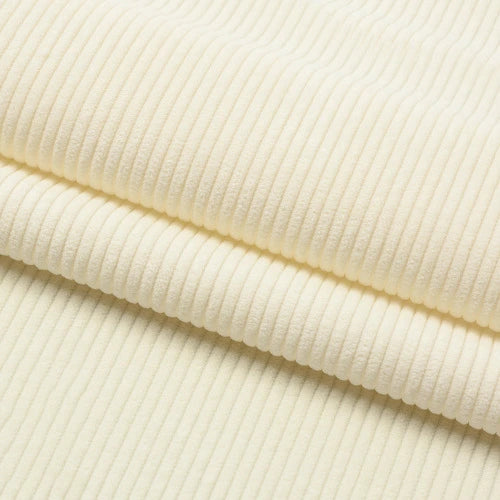 Cotton 8 Wales Solid Color Corduroy Fabric By the Yard-Longan Craft