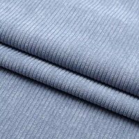 Cotton 8 Wales Solid Color Corduroy Fabric By the Yard-Longan Craft