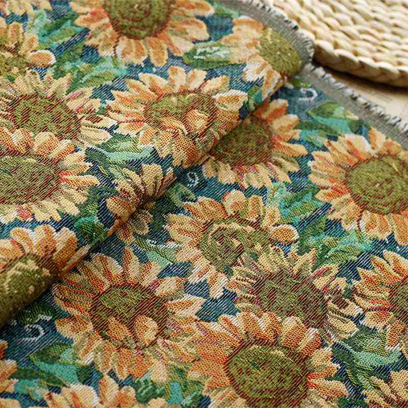 ThickSunflowerFabricBytheYard