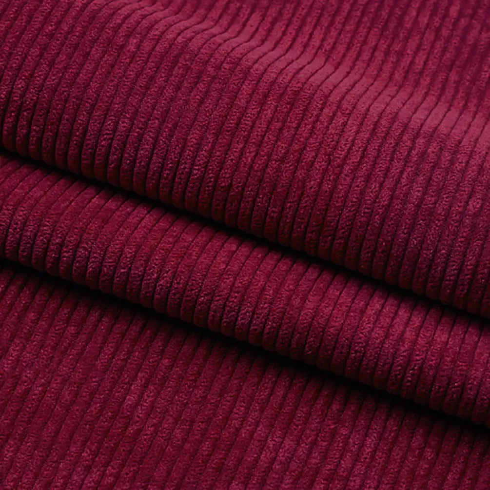 Thick 8 Wale Corduroy Fabric By the Yard|Soft Upholstery Corduroy Fabric