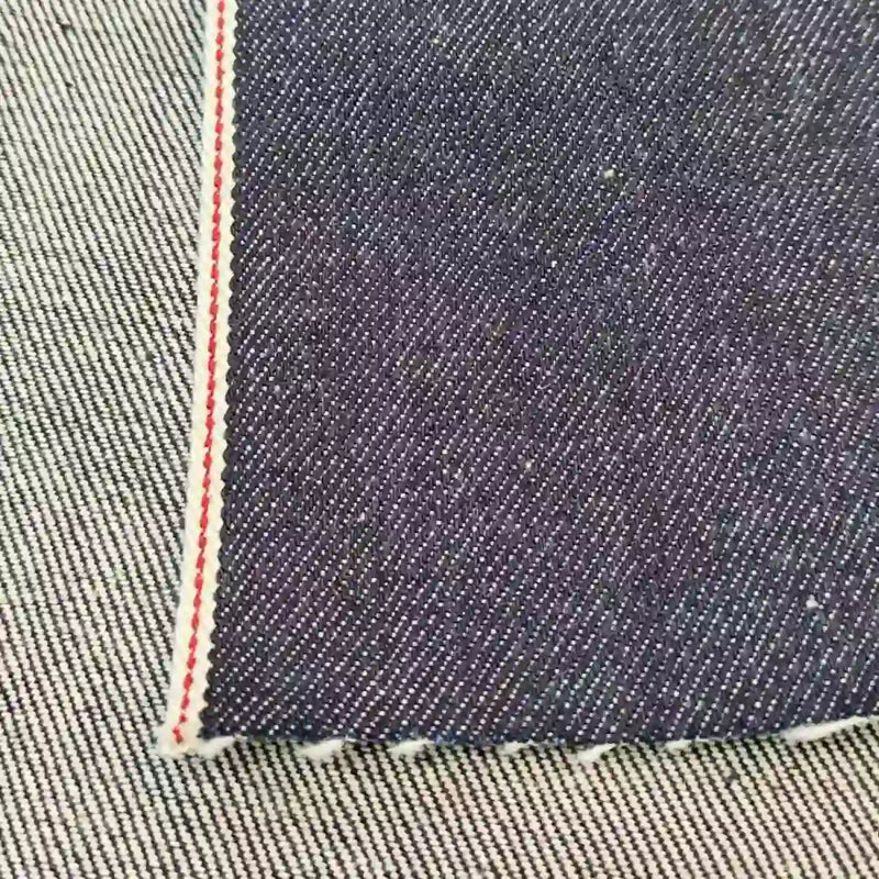 deepbluerededgedenimfabricbytheyard