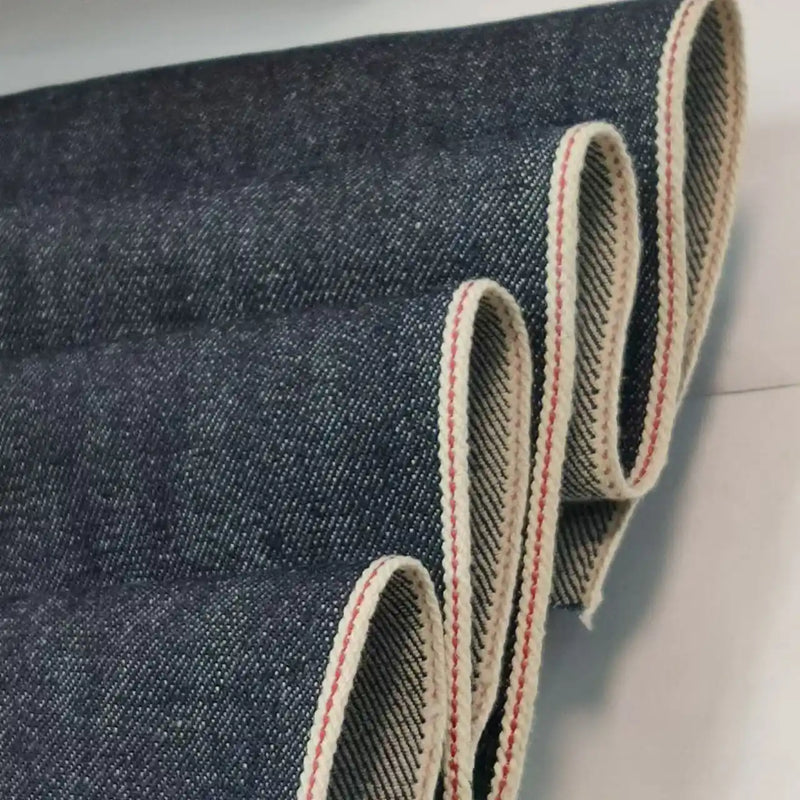 deepbluerededgedenimfabricbytheyard