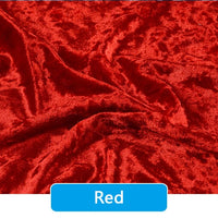 Crushed Velvet Fabric By the Yard|Soft Velvet Upholstery Fabric| 63" Wide Velour Fabric for Sewing & DIY Crafts