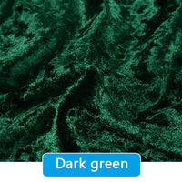 Crushed Velvet Fabric By the Yard|Soft Velvet Upholstery Fabric| 63" Wide Velour Fabric for Sewing & DIY Crafts