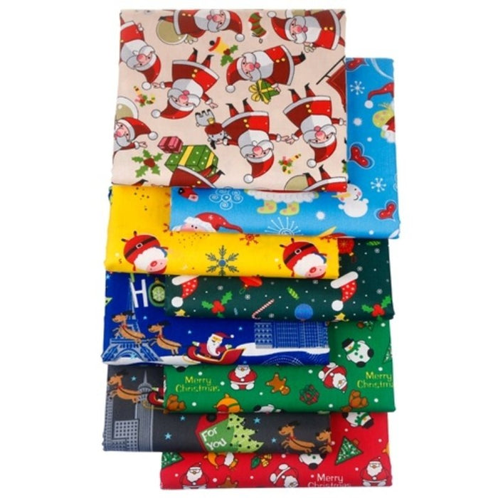 Christmas Quilted Fabric By the Yard-Longancraft